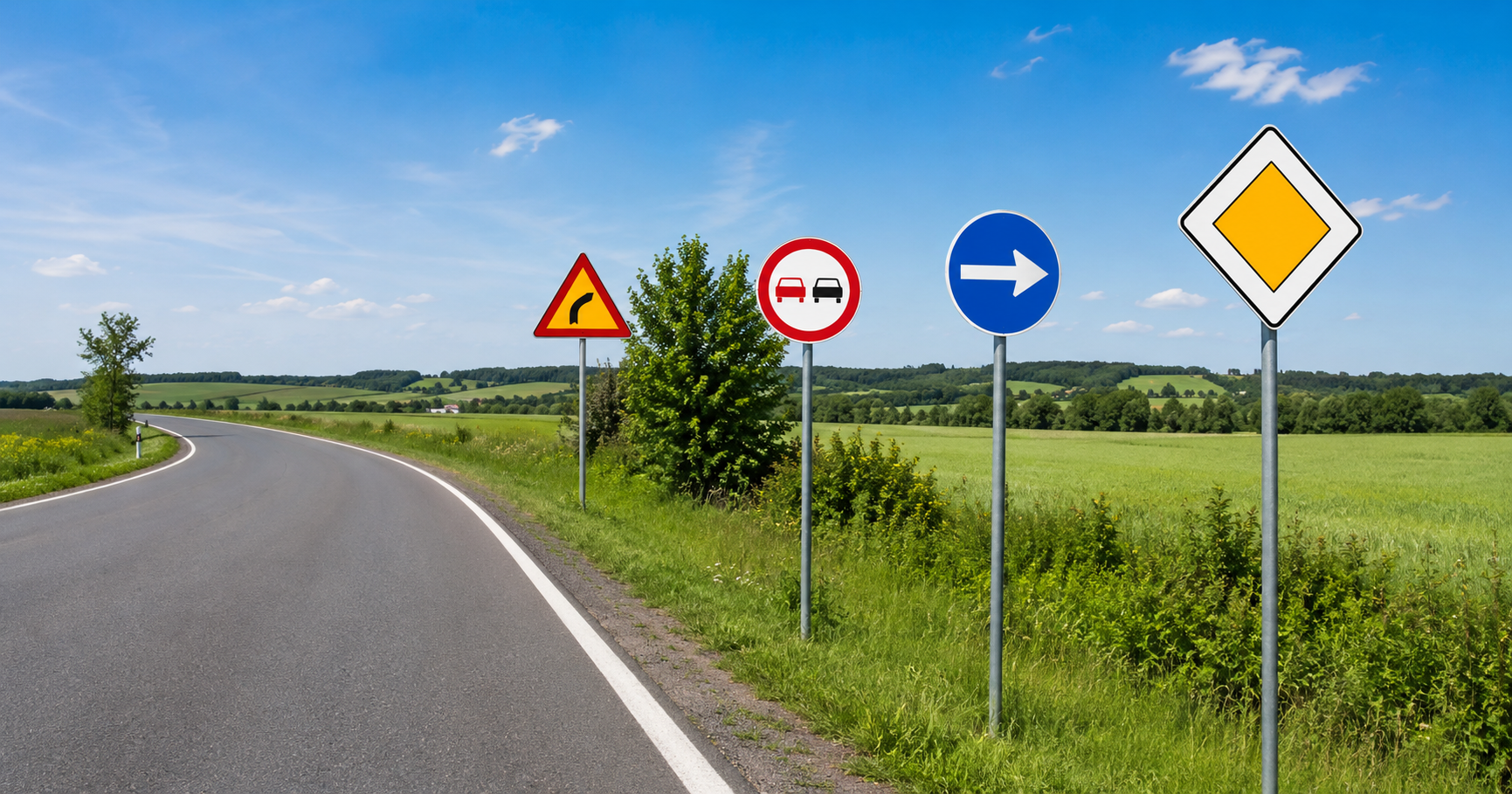 Indicatoare rutiere esențiale pentru examenul auto DRPCIV 2026 — ghid complet